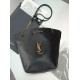 Premium Replica YSL Saint Laurent Pochon Bucket Bag Black Fake Mirror Quality Replica YSL Saint Laurent Pochon Bucket Bag Black Knockoff
