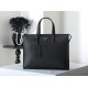 Mirror Quality Replica Prada Saffiano Leather Tote Bag 2VG039 Black Knockoff
