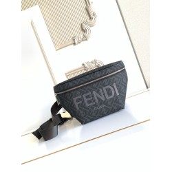 Mirror Quality Replica Fendi FF Fabric Bum Bag Knockoff