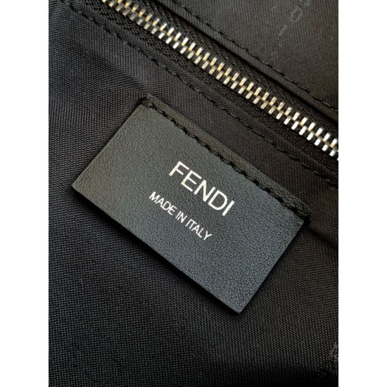 Mirror Quality Replica Fendi FF Fabric Bum Bag Knockoff