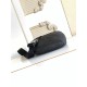 Mirror Quality Replica Fendi FF Fabric Bum Bag Black Knockoff