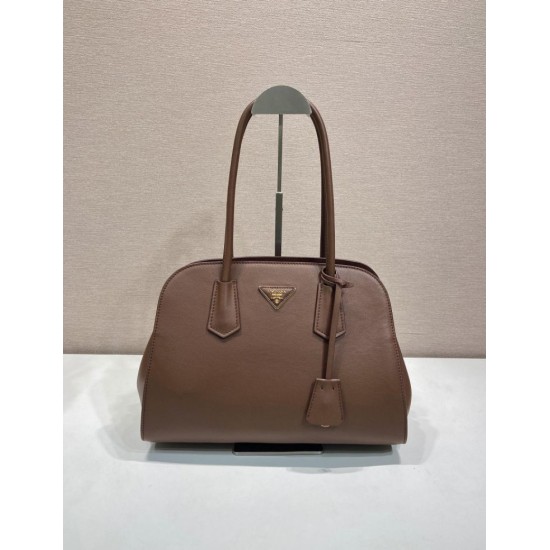 Premium Replica Prada Palisander Tote Bag 1BG606 Brown Fake Mirror Quality Replica Prada Palisander Tote Bag 1BG606 Brown Knockoff