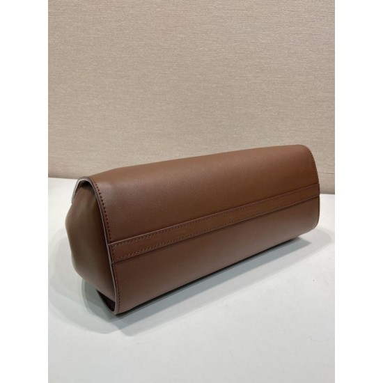 Premium Replica Prada Palisander Tote Bag 1BG606 Brown Fake Mirror Quality Replica Prada Palisander Tote Bag 1BG606 Brown Knockoff