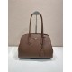 Premium Replica Prada Palisander Tote Bag 1BG606 Brown Fake Mirror Quality Replica Prada Palisander Tote Bag 1BG606 Brown Knockoff