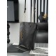 Top Replica YSL Saint Laurent Pochon Bucket Bag Black 1:1 Replica YSL Saint Laurent Pochon Bucket Bag Black