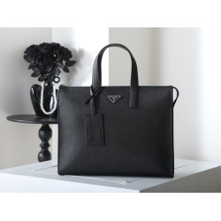 1:1 Replica Prada Saffiano Leather Tote Bag 2VG039 Black