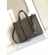 1:1 Replica Fendi FF Jacquard Tote Shopper Bag Brown