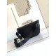 Top Replica Fendi FF Fabric Belt Bag Black 1:1 Replica Fendi FF Fabric Belt Bag Black
