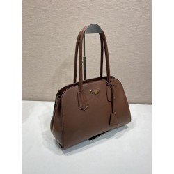 1:1 Replica Prada Palisander Tote Bag 1BG606 Brown