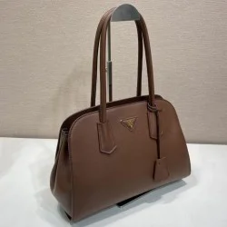 1:1 Replica Prada Palisander Tote Bag 1BG606 Brown