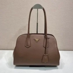 1:1 Replica Prada Palisander Tote Bag 1BG606 Brown
