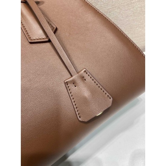 1:1 Replica Prada Palisander Tote Bag 1BG606 Brown