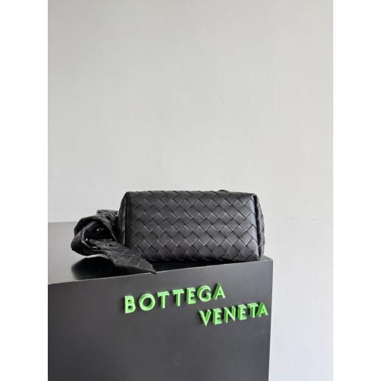 1:1 Replica Bottega Veneta Easy Hobo Shoulder Bag Black