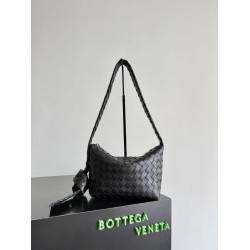 1:1 Replica Bottega Veneta Easy Hobo Shoulder Bag Black