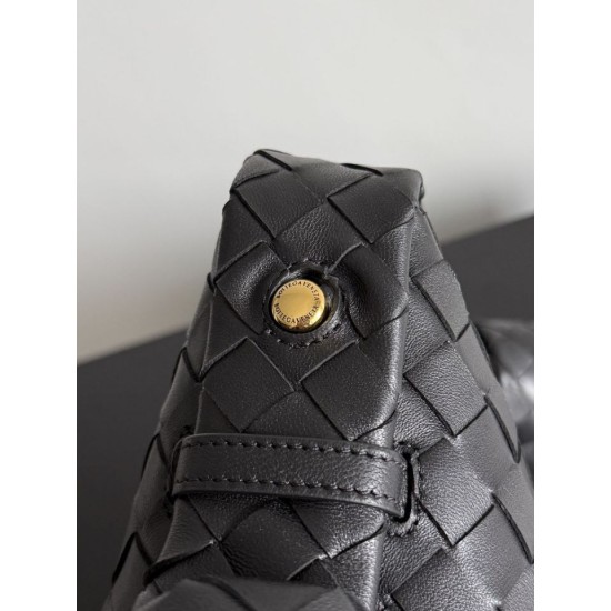 1:1 Replica Bottega Veneta Easy Hobo Shoulder Bag Black