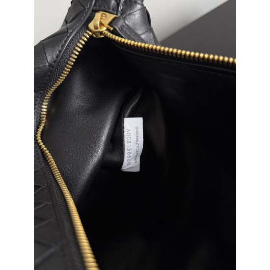 1:1 Replica Bottega Veneta Easy Hobo Shoulder Bag Black