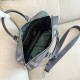 Top Replica Burberry Grid Briefcase with Equestrian Logo Gray 1:1 Replica Burberry Grid Briefcase with Equestrian Logo Gray