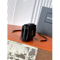 1:1 Replica YSL Saint Laurent Mini Nolita Crossbody Bag Black