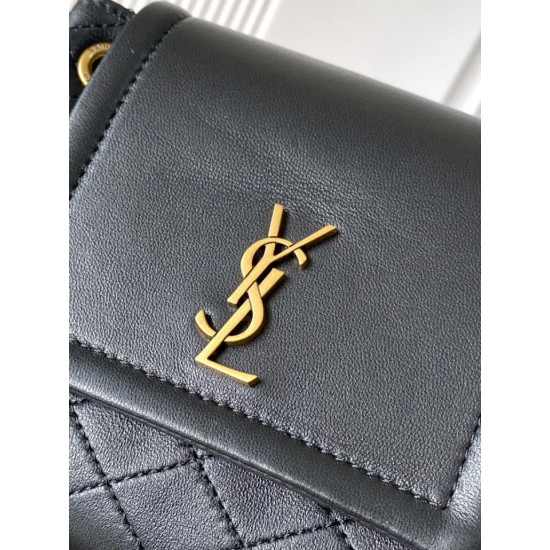 Top Replica YSL Saint Laurent Mini Nolita Crossbody Bag Black 1:1 Replica YSL Saint Laurent Mini Nolita Crossbody Bag Black