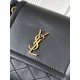 Top Replica YSL Saint Laurent Mini Nolita Crossbody Bag Black 1:1 Replica YSL Saint Laurent Mini Nolita Crossbody Bag Black