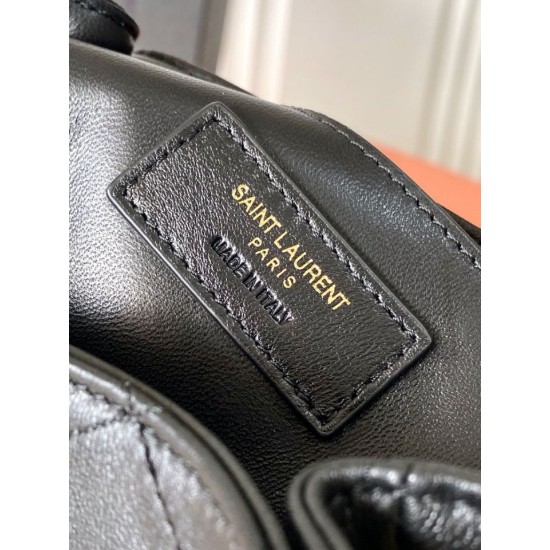 Top Replica YSL Saint Laurent Mini Nolita Crossbody Bag Black 1:1 Replica YSL Saint Laurent Mini Nolita Crossbody Bag Black