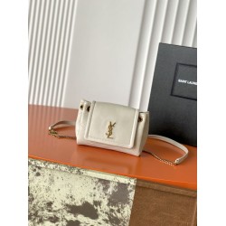 1:1 Replica YSL Saint Laurent Mini Nolita Crossbody Bag Beige