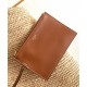 Replica Celine Medium Supple Celine Classic Panier Raffia And Calfskin 114342 Coffee