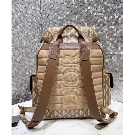 Replica Christian Dior Hit The Road Backpack Coffee
