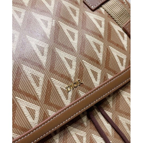 Replica Christian Dior Hit The Road Backpack Coffee
