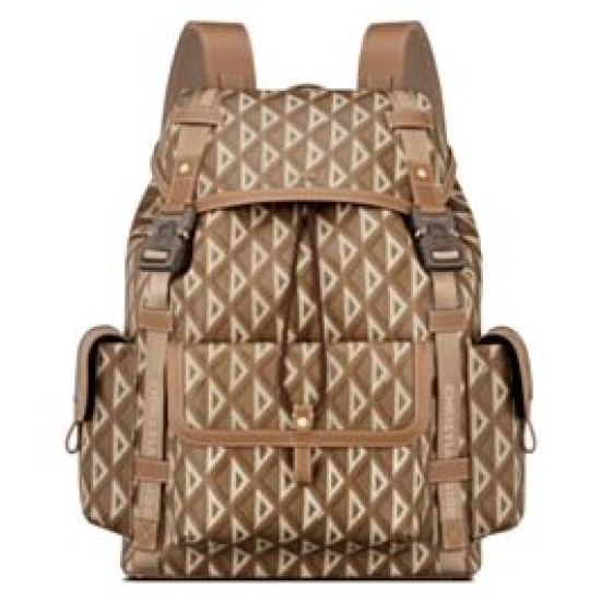 Replica Christian Dior Hit The Road Backpack Coffee