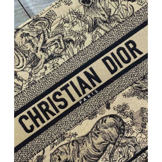 Replica Christian Dior Medium Dior Book Tote Cream