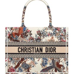 Replica Christian Dior Medium Dior Book Tote Cream