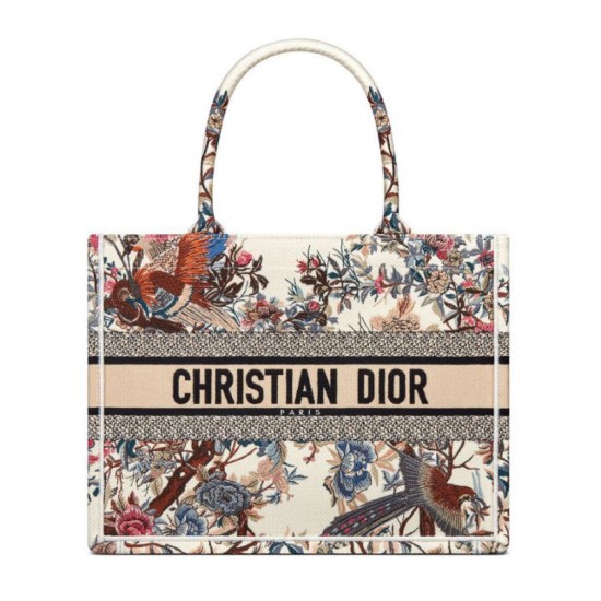 Replica Christian Dior Medium Dior Book Tote Cream