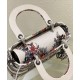 Replica Christian Dior Medium Lady D-Lite Bag White