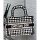 Fake Christian Dior Mini Dior Book Tote Black Replica