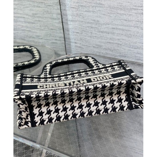 Fake Christian Dior Mini Dior Book Tote Black Replica