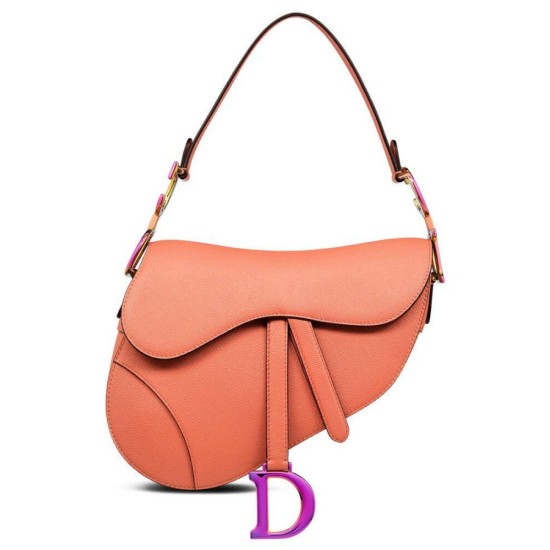 Replica Christian Dior Saddle Bag Red