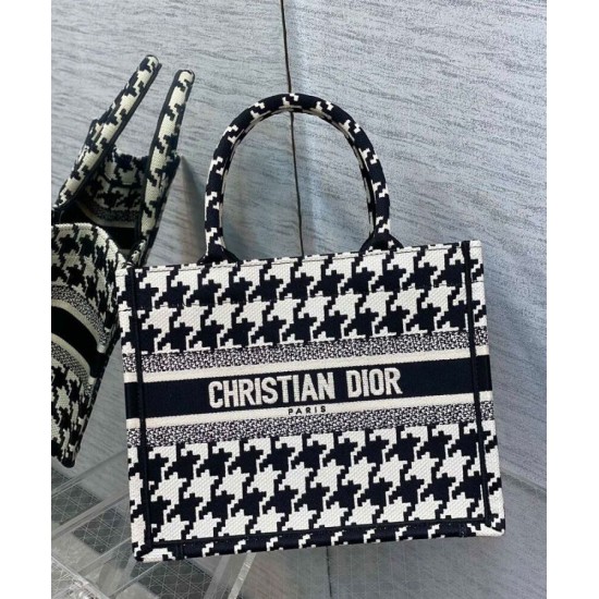 Replica Christian Dior Small Dior Book Tote Black