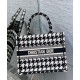 Replica Christian Dior Small Dior Book Tote Black