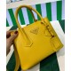 Fake Prada Double Saffiano Leather Mini Bag Yellow Replica Replica Prada Double Saffiano Leather Mini Bag Yellow
