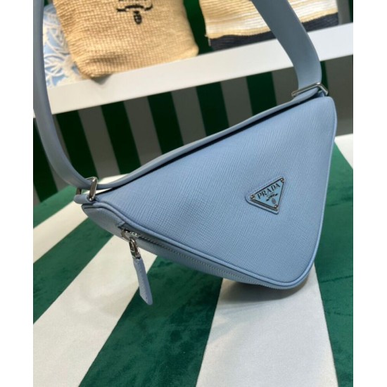 Replica Prada Saffiano Belt Bag Blue