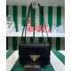 Fake Prada Saffiano Shoulder Bag Black Replica