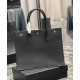 Replica YSL Saint Laurent Rive Gauche Small Tote Bag Black