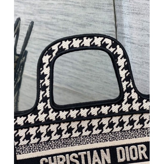 Fake Christian Dior Mini Dior Book Tote Black Replica