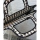 Fake Christian Dior Mini Dior Book Tote Black Replica