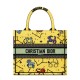 Replica Christian Dior Small Dior Book Tote Yellow