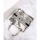 Fake Christian Dior Small Dior Book Tote Cream Replica