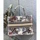 Replica Christian Dior Medium Dior Book Tote Cream