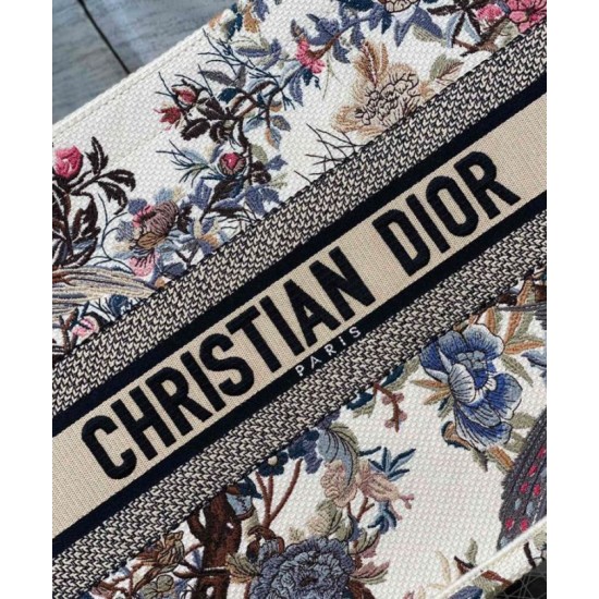 Replica Christian Dior Medium Dior Book Tote Cream