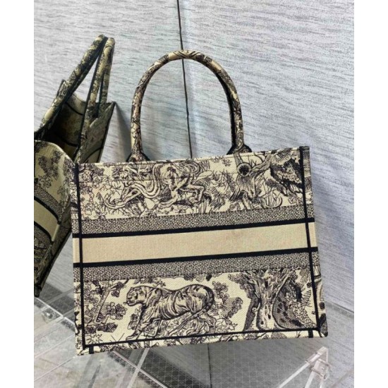 Replica Christian Dior Medium Dior Book Tote Cream